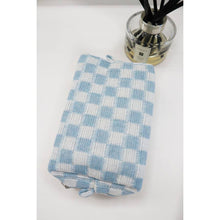 Load image into Gallery viewer, Checkered Knitted Cosmetic Bag