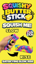 Load image into Gallery viewer, Fun Doh Rainbow Butter Slow Rise Squishy - 12/Display
