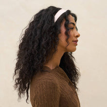 Load image into Gallery viewer, Cream & Camel Satin & Velvet Headbands