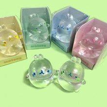 Load image into Gallery viewer, Molang Clear Mochi Squishy Figure Fidget Toy