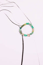 Load image into Gallery viewer, Flat Round Resin Bead Ombre Mixed Stretch Bracelet