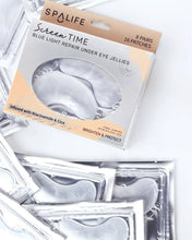 Load image into Gallery viewer, Screen Time Blue Light Repair Under Eye Masks - 8 Pairs