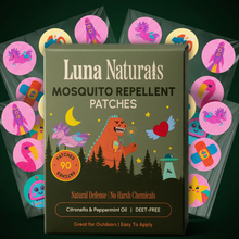 Load image into Gallery viewer, Kids Mosquito Repellent Patches | Fresh & Herbal | 90 Pack