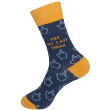 Load image into Gallery viewer, Per My Last Email Socks | Funatic