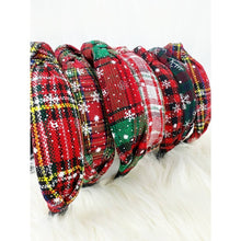 Load image into Gallery viewer, Christmas Theme Knotted Headbands