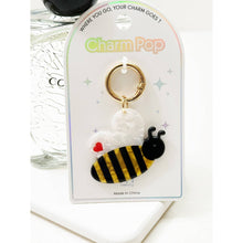 Load image into Gallery viewer, BEE Kind Acrylic Charm Key Chain