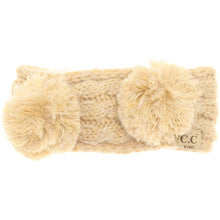 Load image into Gallery viewer, KIDS 🧸 Multi-tone Double Pom Fashion Headband
