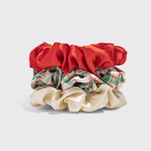 Load image into Gallery viewer, Holiday Scrunchies 3pc Set - Multi-color