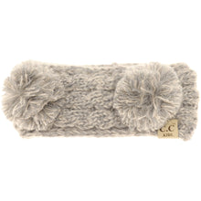 Load image into Gallery viewer, KIDS 🧸 Multi-tone Double Pom Fashion Headband