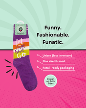 Load image into Gallery viewer, Let That Shit Go Socks | Funny | Funatic