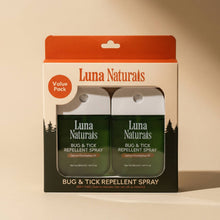 Load image into Gallery viewer, Bug & Tick Repellent Spray | Lemon & Eucalyptus Oil | 2 Pack