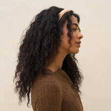 Load image into Gallery viewer, Cream & Camel Satin & Velvet Headbands