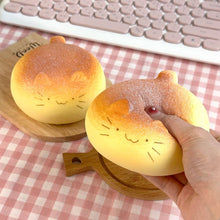 Load image into Gallery viewer, Cat Bread Squishy – Soft & Slow-Rebound Stress Toy