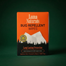 Load image into Gallery viewer, Bug Repellent Wipes | Lemon Eucalyptus Oil | 15 Pack