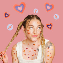 Load image into Gallery viewer, Hearts Hydrocolloid Pimple Patches