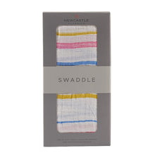 Load image into Gallery viewer, Spring/Summer Stripe Swaddle