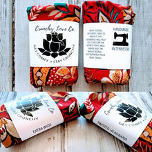 Load image into Gallery viewer, Navy Bouquet Women's Wide Headband