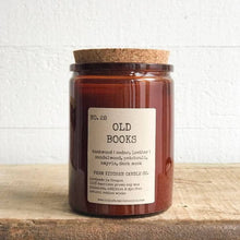 Load image into Gallery viewer, Old Books Soy Candle - Amber