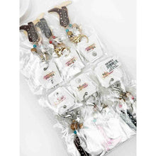Load image into Gallery viewer, Western Theme Cowboy Boot Keychain
