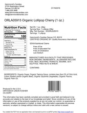 Load image into Gallery viewer, Organic Handmade Lollipop - Cherry - 1 oz
