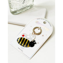 Load image into Gallery viewer, BEE Kind Acrylic Charm Key Chain
