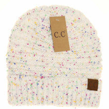 Load image into Gallery viewer, Confetti Boucle Knit Cuff Beanie

