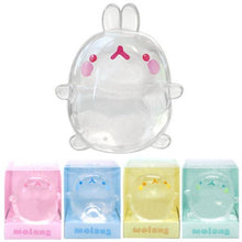 Load image into Gallery viewer, Molang Clear Mochi Squishy Figure Fidget Toy
