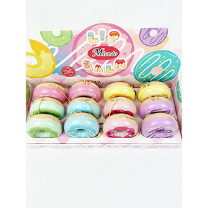 Donut Lip Gloss with Key Ring