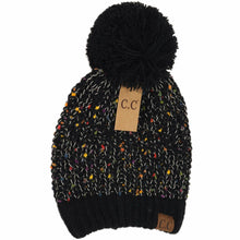 Load image into Gallery viewer, Chenille Confetti Pom Beanie
