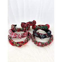 Load image into Gallery viewer, Christmas Theme Knotted Headbands
