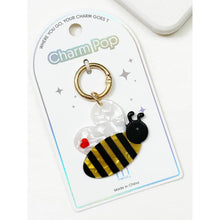 Load image into Gallery viewer, BEE Kind Acrylic Charm Key Chain
