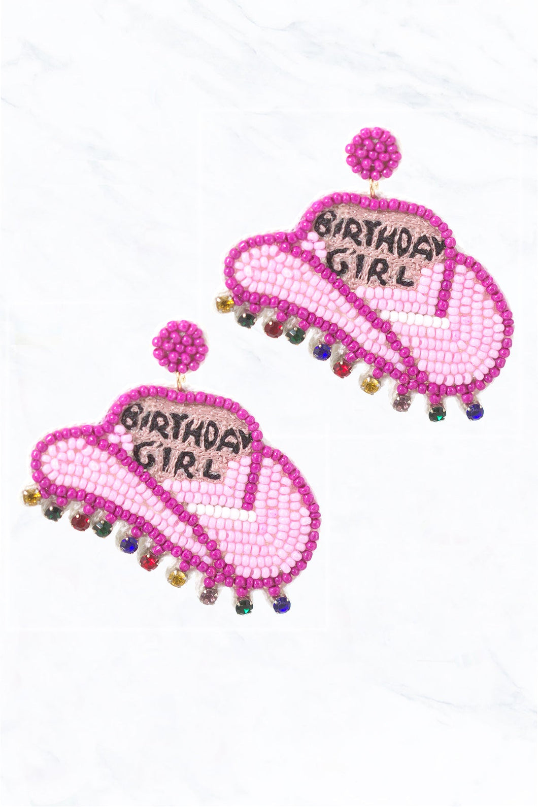 Birthday Cowgirl Earrings