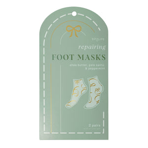 Repairing Foot Mask with Shea Butter Palo Santo & Peppermint