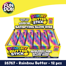 Load image into Gallery viewer, Fun Doh Rainbow Butter Slow Rise Squishy - 12/Display
