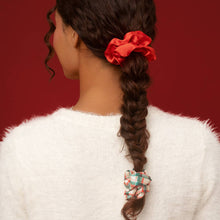 Load image into Gallery viewer, Holiday Scrunchies 3pc Set - Multi-color
