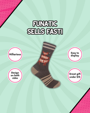 Load image into Gallery viewer, Let's Smoke Some Shit Bbq Socks | Funny | Funatic
