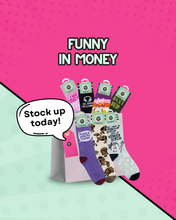 Load image into Gallery viewer, Let That Shit Go Socks | Funny | Funatic
