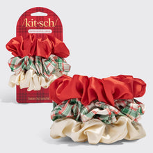 Load image into Gallery viewer, Holiday Scrunchies 3pc Set - Multi-color
