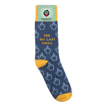 Load image into Gallery viewer, Per My Last Email Socks | Funatic
