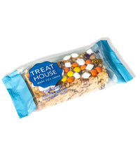 Load image into Gallery viewer, Chocolate Peanut Butter Treat Bar Made with Reeses's Pieces
