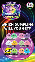 Load image into Gallery viewer, Fun Doh Squishy Mystery Mini Petite 2.5" Dumpling Toy
