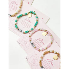 Load image into Gallery viewer, Mix Beads MAMA Inpirational Bracelet
