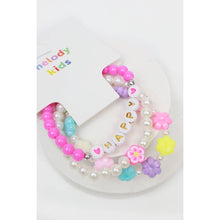 Load image into Gallery viewer, Happy and Dream Kids Bracelet Set

