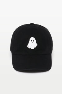 Halloween Ghost Chenille Patch Baseball Cap