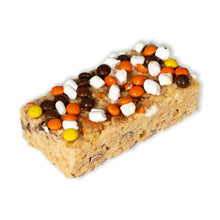 Load image into Gallery viewer, Chocolate Peanut Butter Treat Bar Made with Reeses's Pieces
