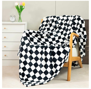 50x60 Checkered Blanket