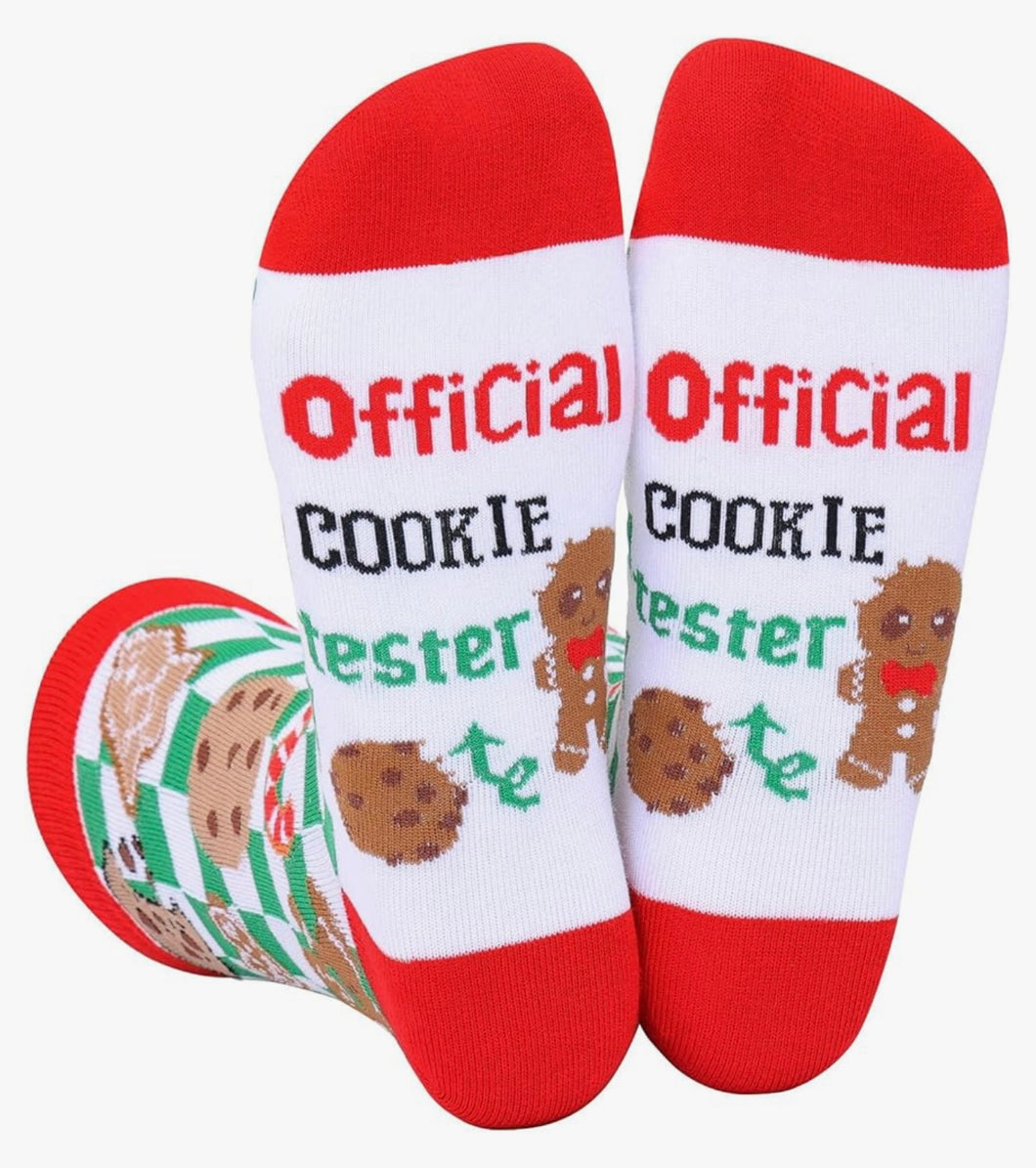 Cookie Holiday Socks