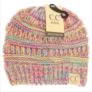 DOORBUSTER!!! KIDS Four-Tone CC Beanies