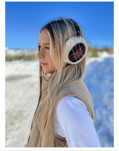 DOORBUSTER Plaid Pattern CC Earmuff