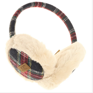 DOORBUSTER Plaid Pattern CC Earmuff